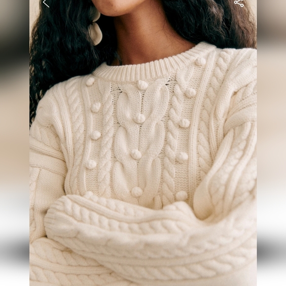 Sezane Sweaters - Sezane Cable Knit Sweater